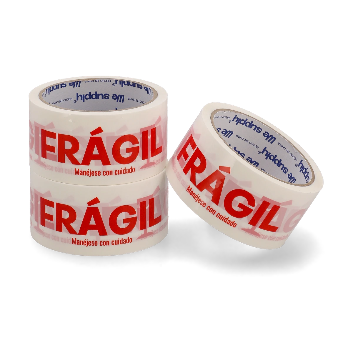 Cinta de embalar FRÁGIL 48 mm x 50 m